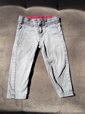Levi’s 502 Toddler Boys Gray Jeans 2T Slim Fit